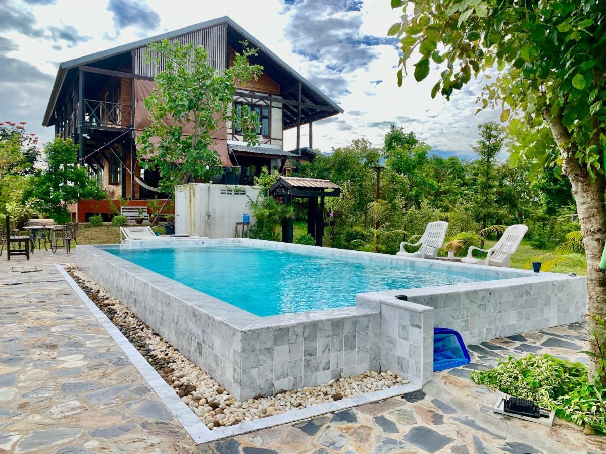 Rang Robin Farmstay With Swimming Pool Ban Wang Muang Eksteriør billede